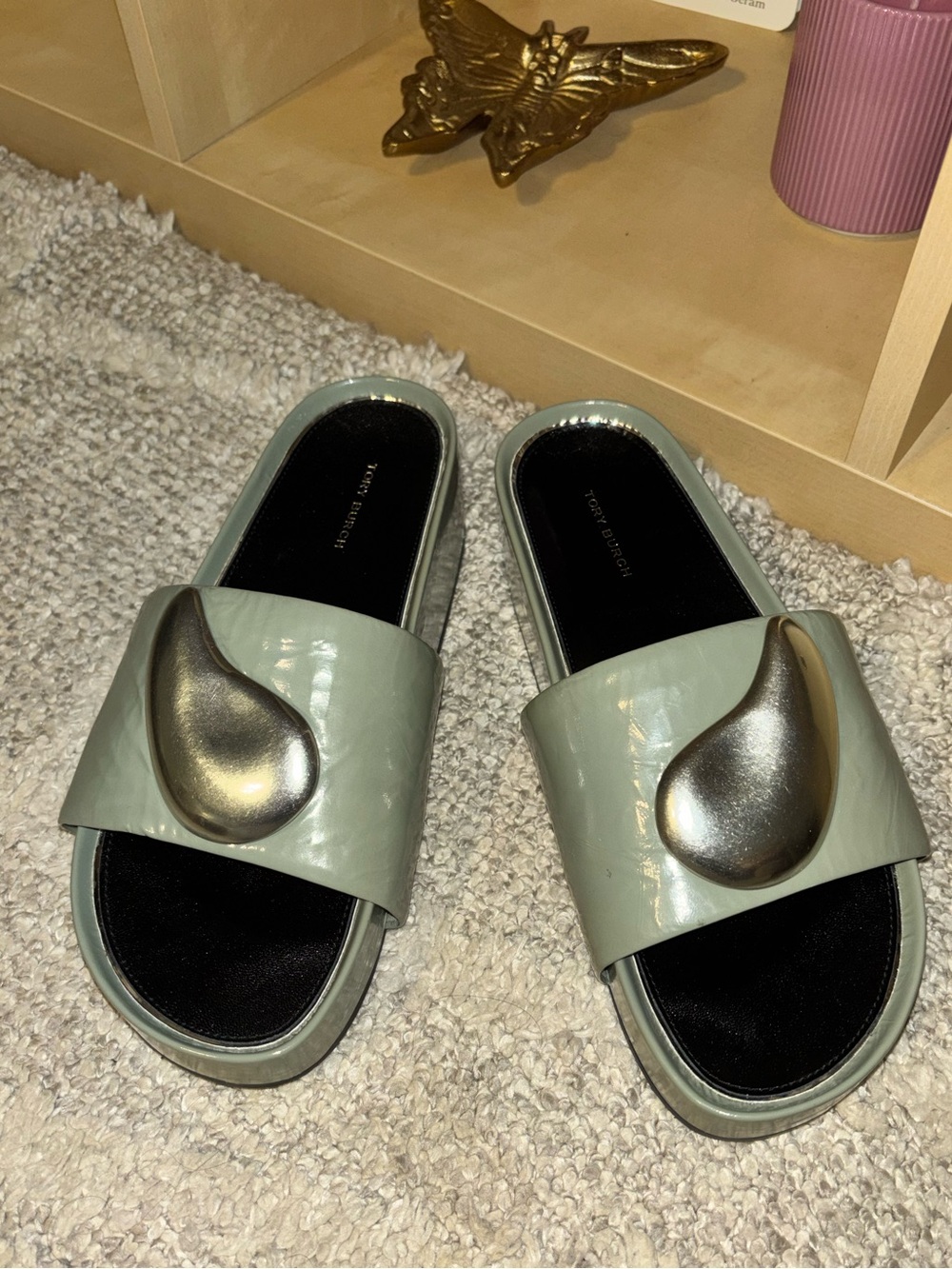 Tory Burch Patos Platform Slide - Picture 4 of 9
